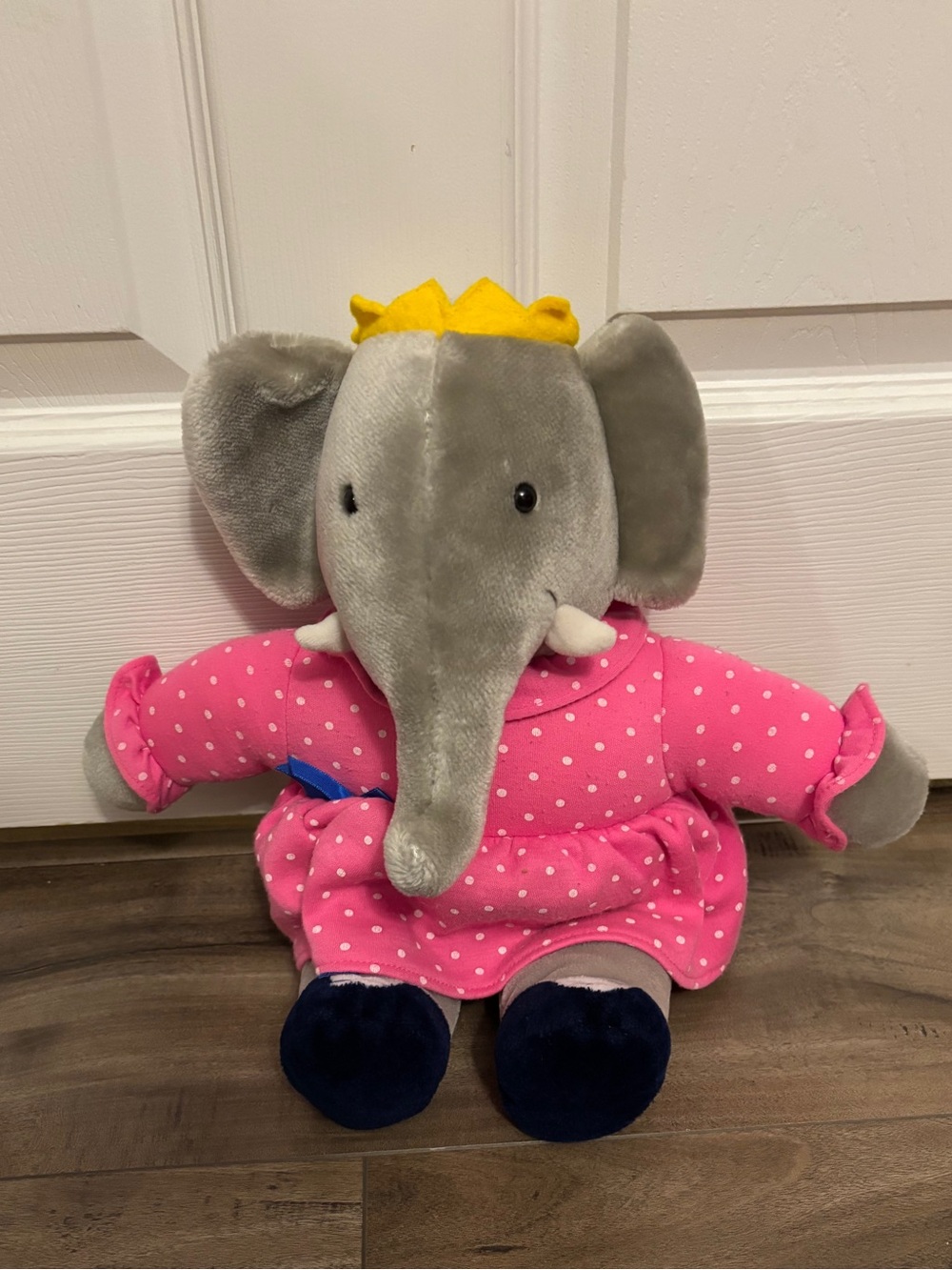Vintage 1992 Babar Celeste Elephant Plush